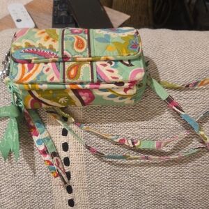 Floral Patterned Crossbody Bag